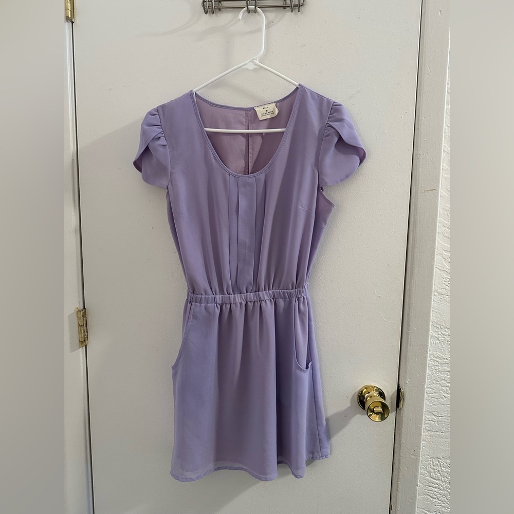 Periwinkle Urban Outfitters Pins and Needles shirt dress